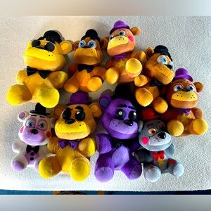 9 FNAF. Five nights at Freddy’s plush toys